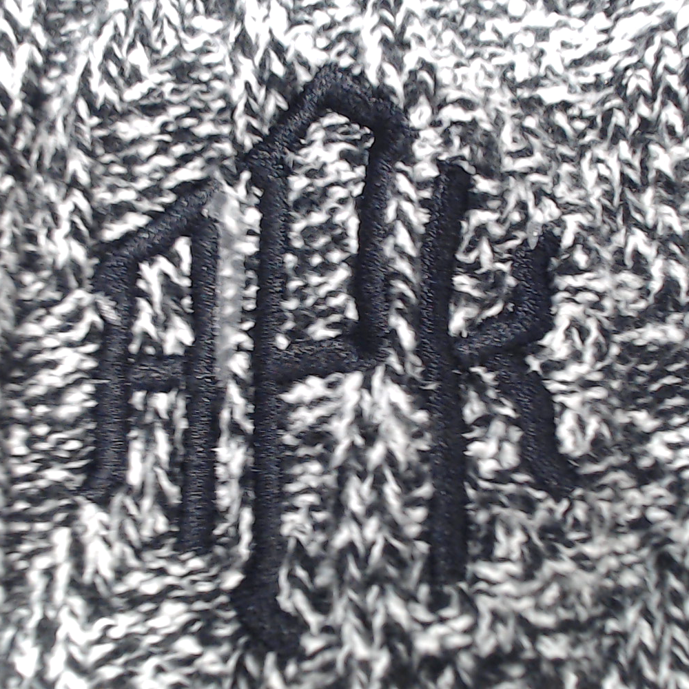 BLOOPER ACCESSORY: Monogrammed Socks
