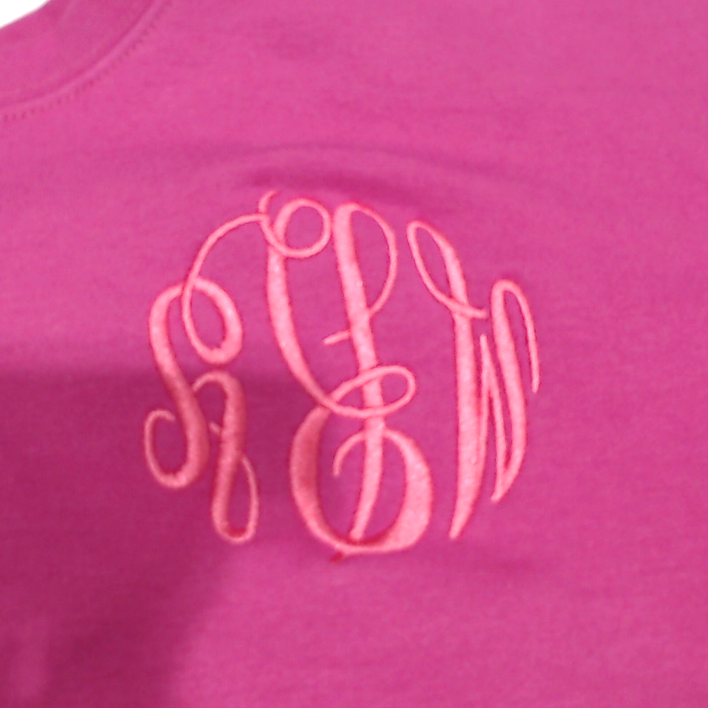 BLOOPER CLOTHING: Monogrammed Open Back Sweatshirt