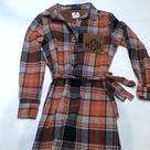 BLOOPER CLOTHING: Monogrammed Plaid Dress