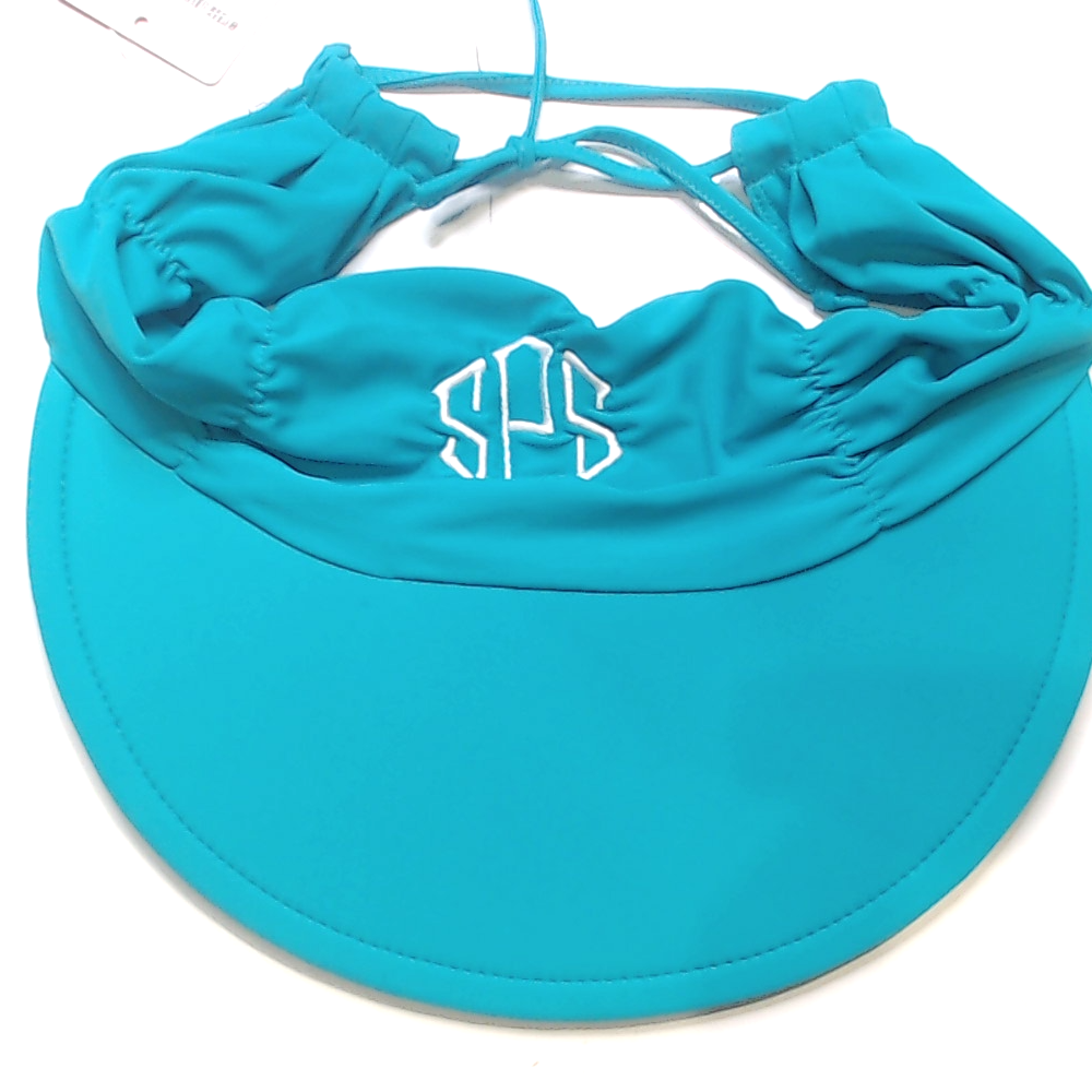 BLOOPER SWIM: Monogrammed Swim Visor