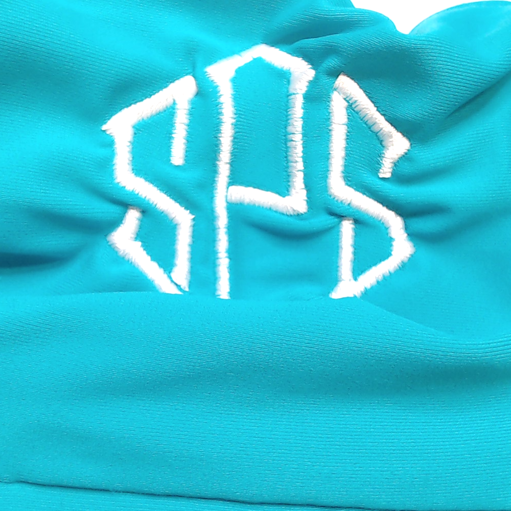 BLOOPER SWIM: Monogrammed Swim Visor
