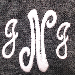 BLOOPER CLOTHING: Monogrammed Colorblock Quarter Zip Pullover
