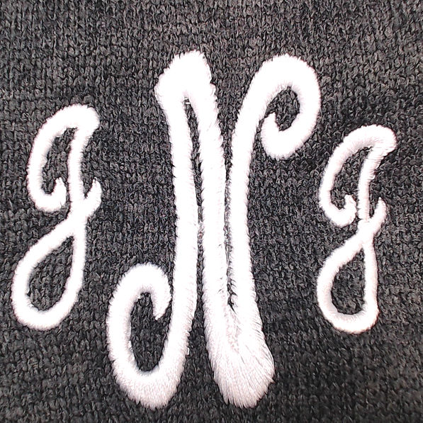 BLOOPER CLOTHING: Monogrammed Colorblock Quarter Zip Pullover