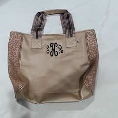 BLOOPER BAG: Monogrammed Purse Tote