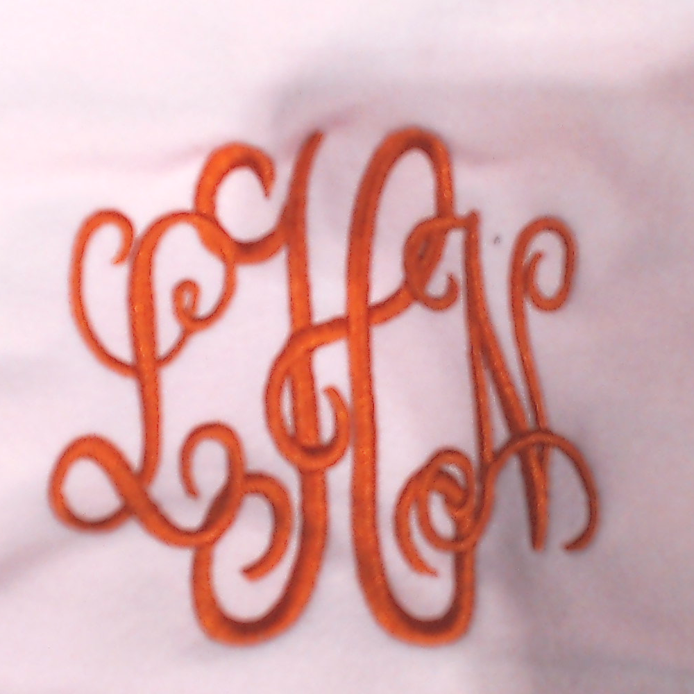 BLOOPER CLOTHING: Monogrammed Sequin Fall Sweatshirt