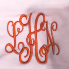 BLOOPER CLOTHING: Monogrammed Sequin Fall Sweatshirt