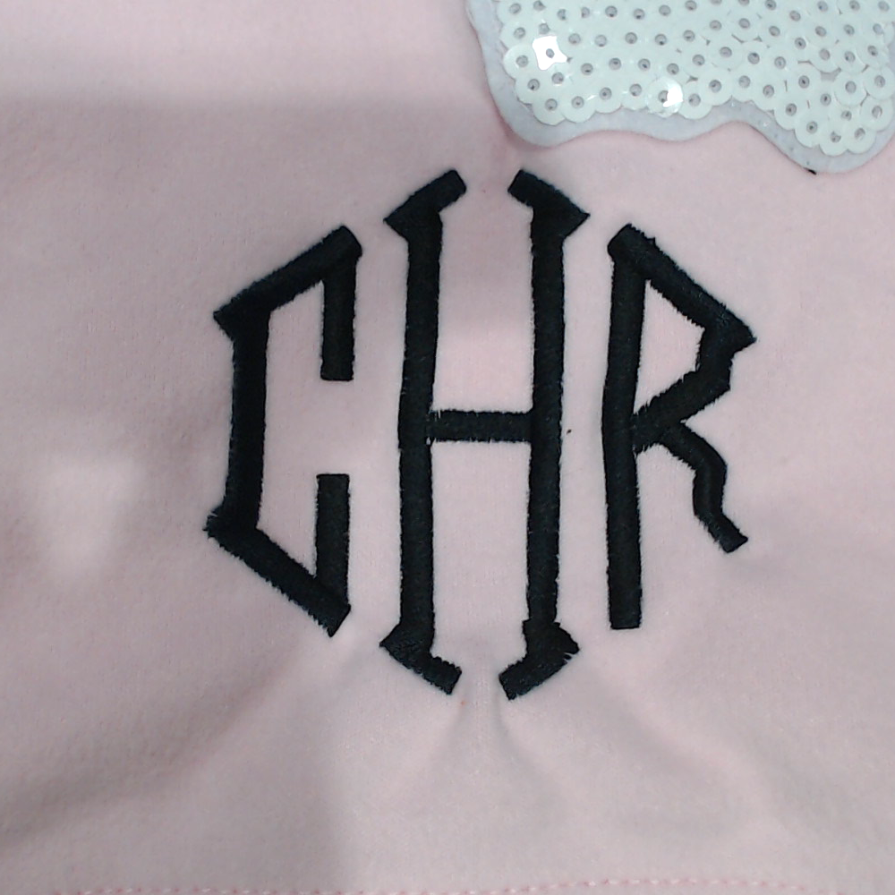 BLOOPER KIDS: Monogrammed Kids Sequin Ghost Sweatshirt