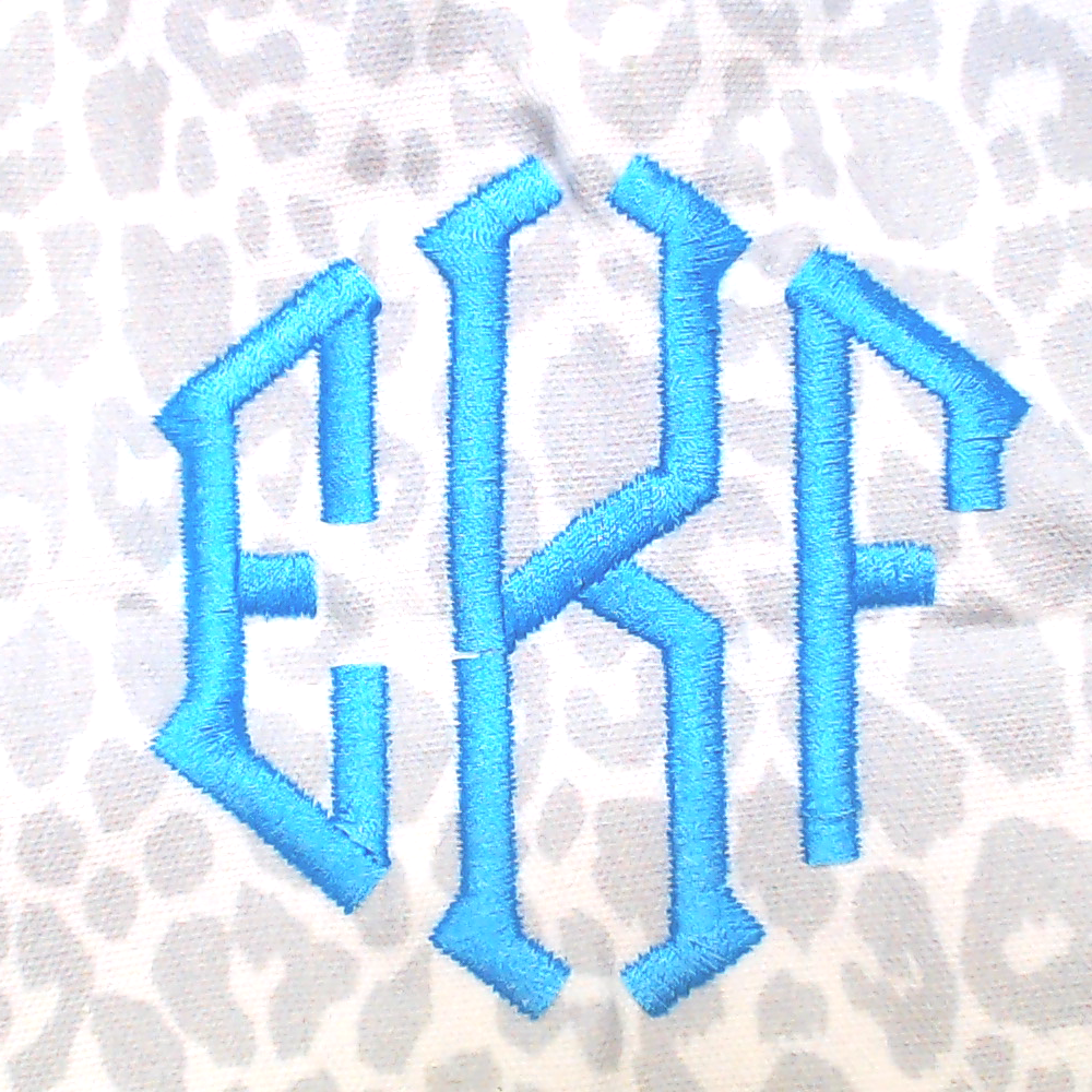 BLOOPER BAG: Monogrammed Hobo Bag