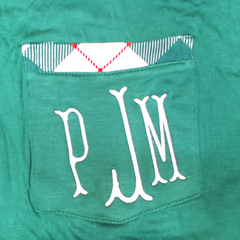 BLOOPER CLOTHING: Monogrammed Pajama Shirt