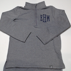 BLOOPER KIDS: Monogrammed Kids Pullover Sweatshirt