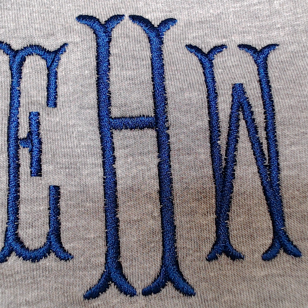 BLOOPER KIDS: Monogrammed Kids Pullover Sweatshirt