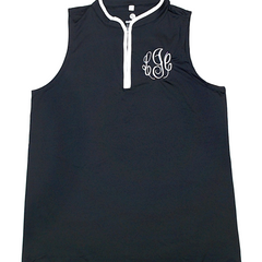 BLOOPER CLOTHING: Monogrammed Quarter Zip Dress
