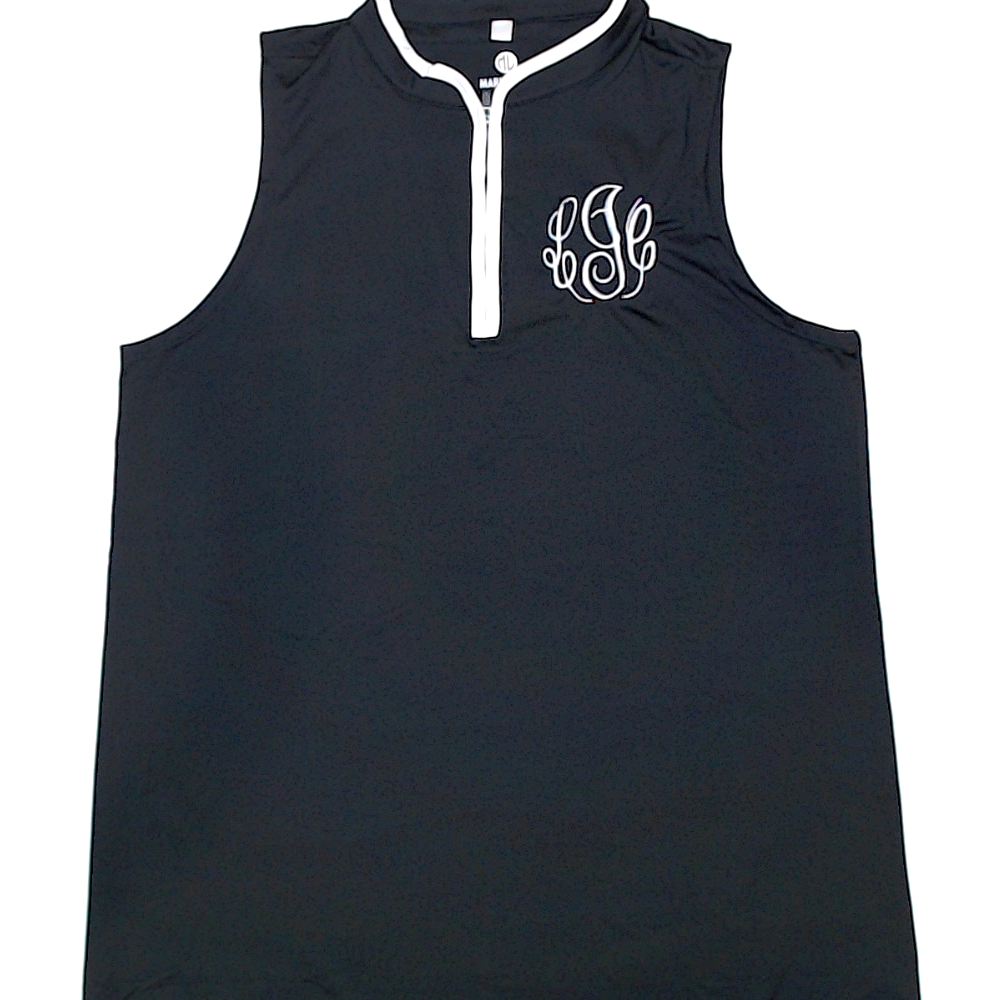 BLOOPER CLOTHING: Monogrammed Quarter Zip Dress
