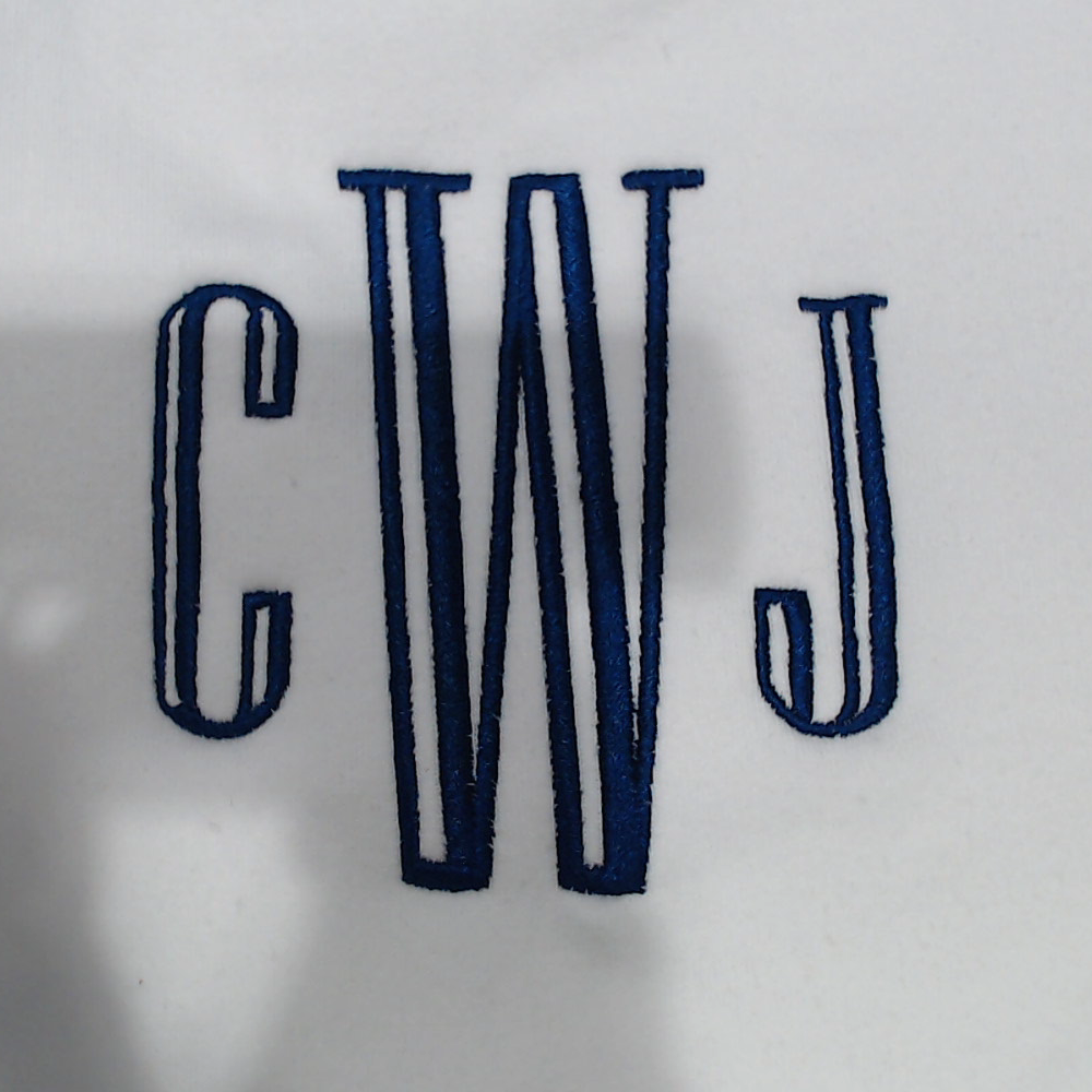 BLOOPER CLOTHING: Monogrammed Quarter Zip Sweatshirt