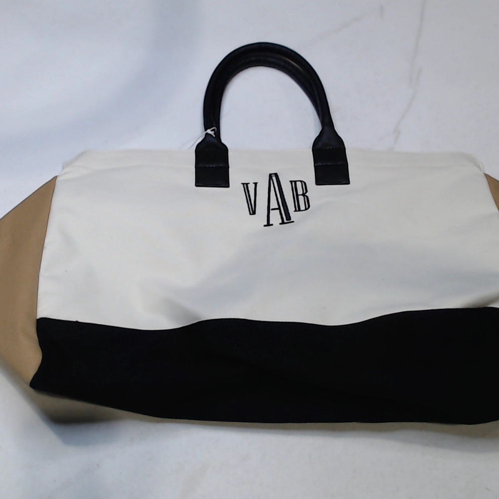 BLOOPER BAG: Monogrammed Upscale Weekender