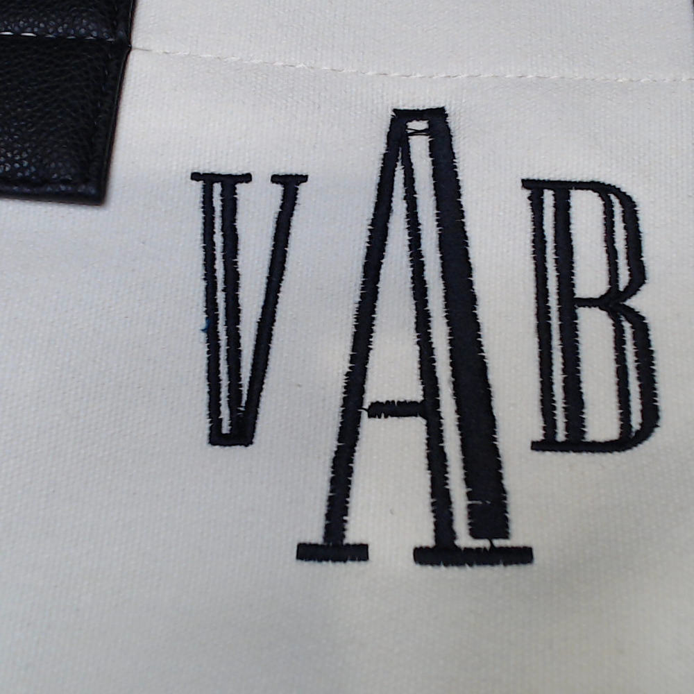 BLOOPER BAG: Monogrammed Upscale Weekender