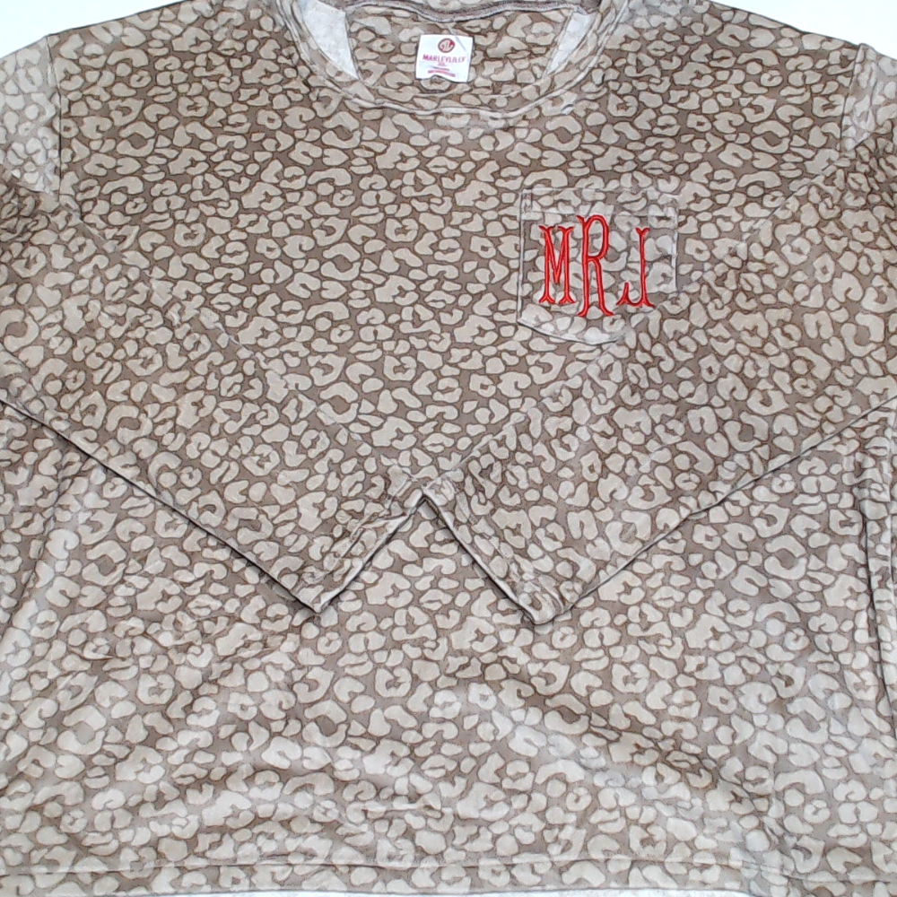 BLOOPER CLOTHING: Monogrammed Softspun Lounge Shirt