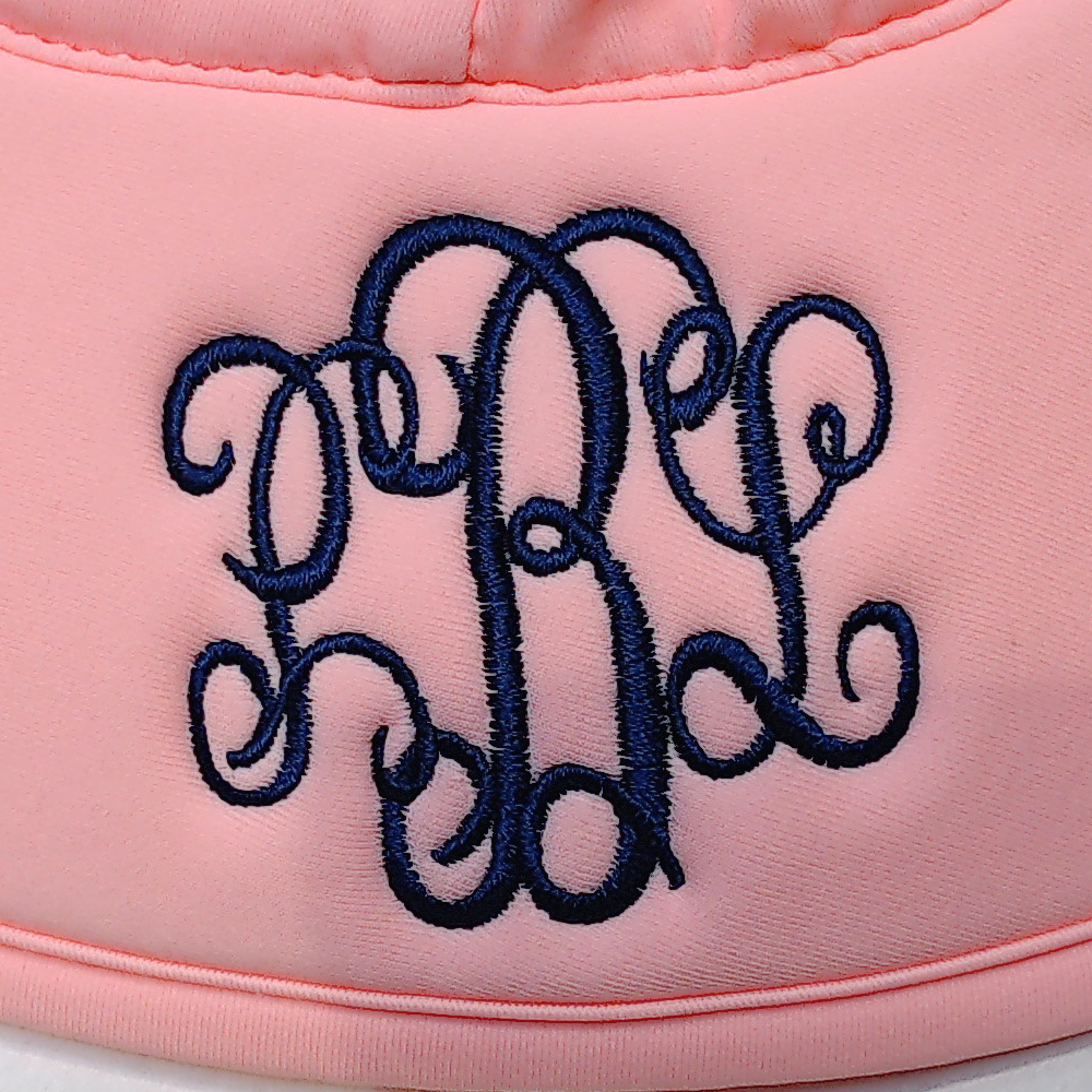 BLOOPER KIDS: Monogrammed Baby Sun Hat