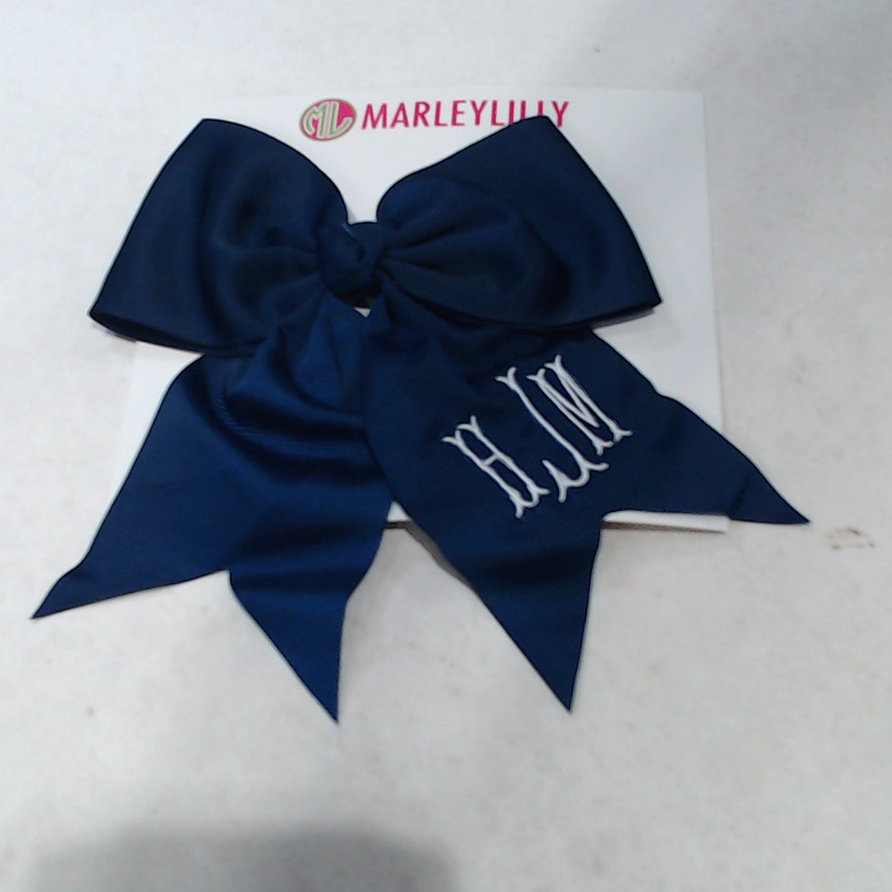 BLOOPER KIDS: Monogrammed Girls Hair Bow