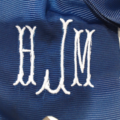 BLOOPER KIDS: Monogrammed Girls Hair Bow