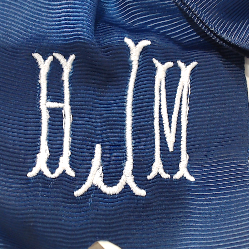 BLOOPER KIDS: Monogrammed Girls Hair Bow