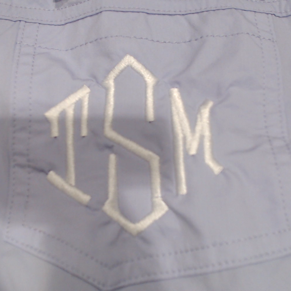 BLOOPER CLOTHING: Monogrammed Fishing Shirt