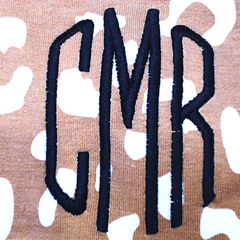 BLOOPER KIDS: Monogrammed Kids Striped Sleeve Shirt