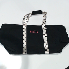 BLOOPER BAG: Monogrammed Extra Large Tote Bag