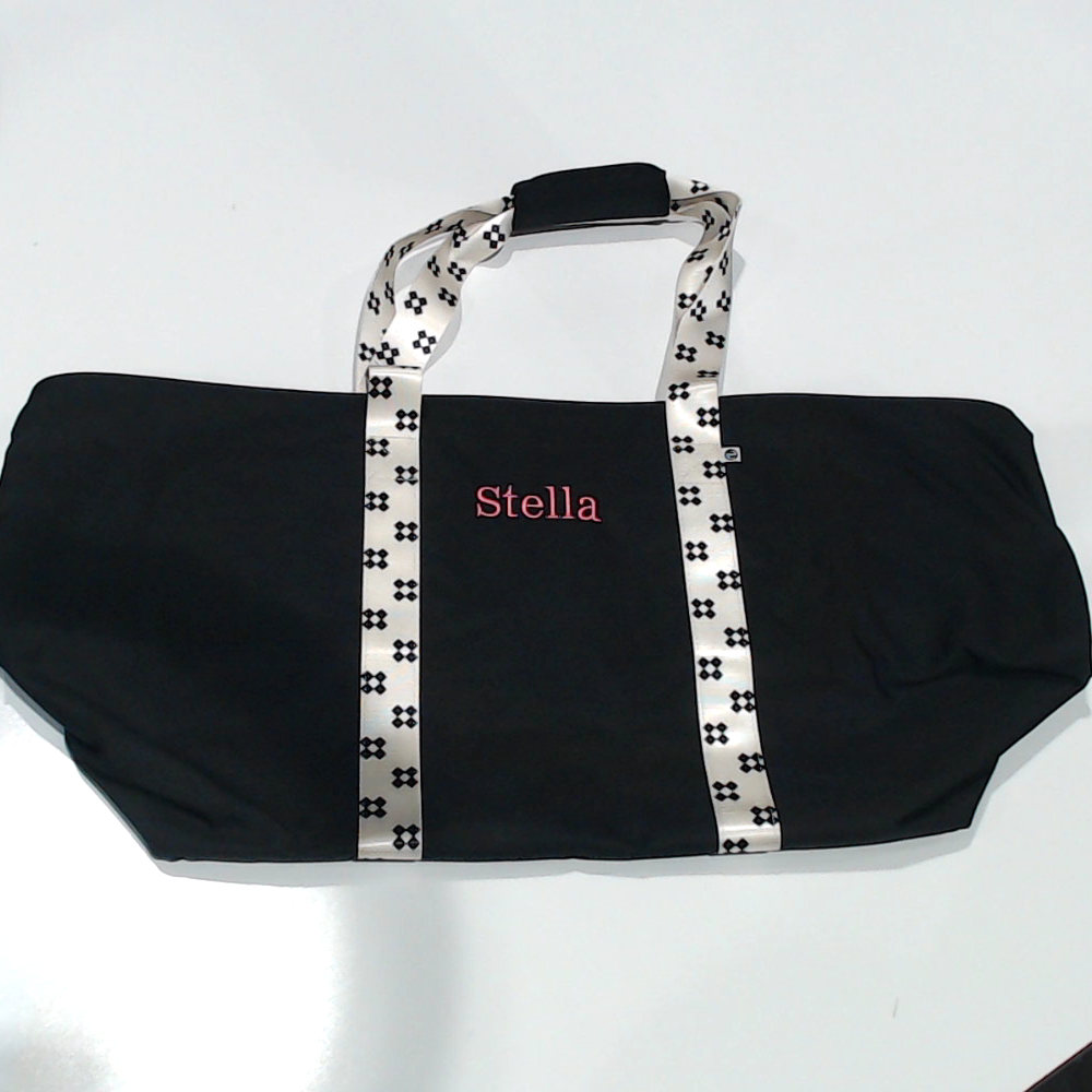 BLOOPER BAG: Monogrammed Extra Large Tote Bag