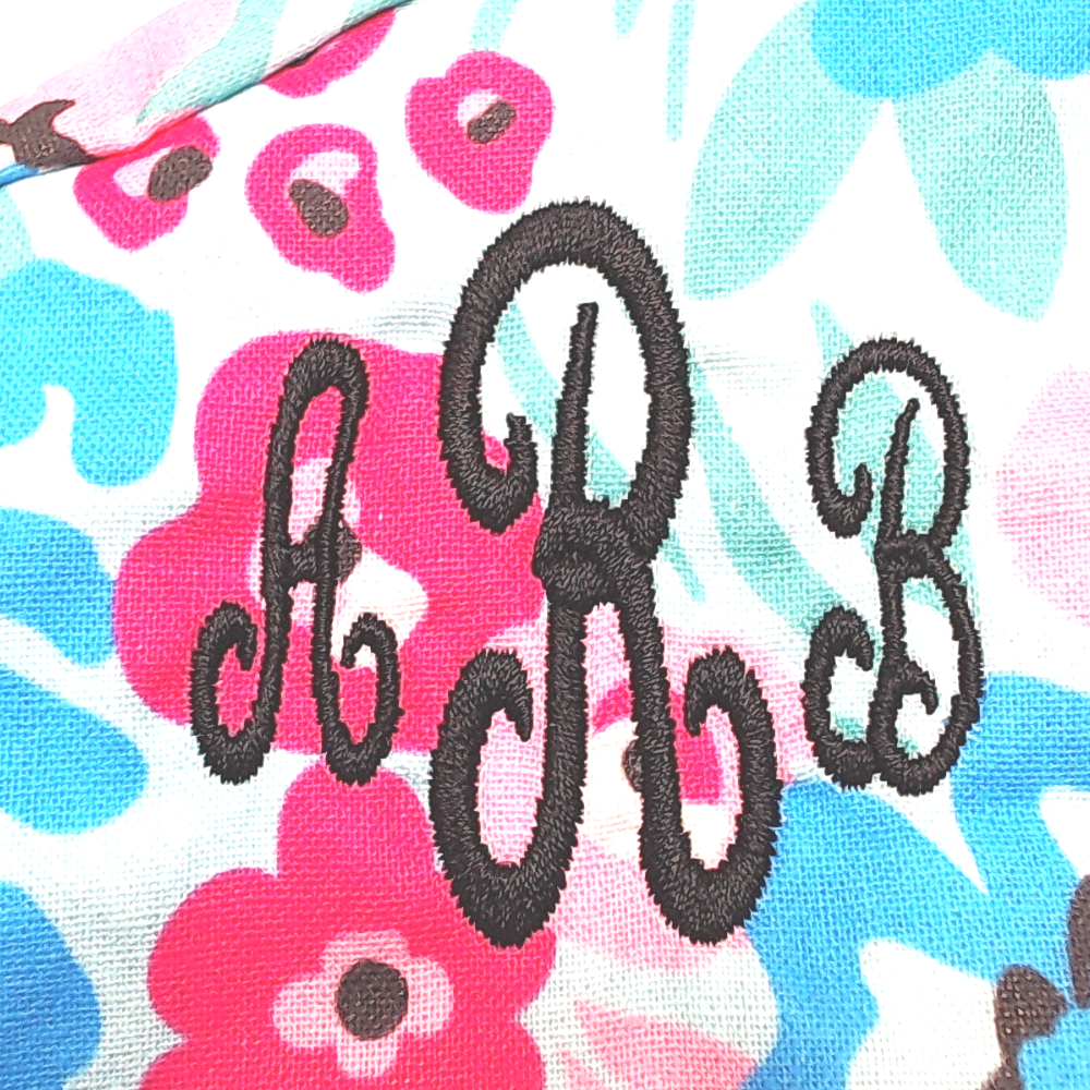 BLOOPER ACCESSORY: Monogrammed Scrub Cap