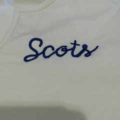 BLOOPER CLOTHING: Monogrammed Flutter Sleeve Top