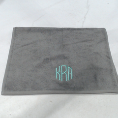 BLOOPER ACCESSORY: Monogrammed Hand Towel