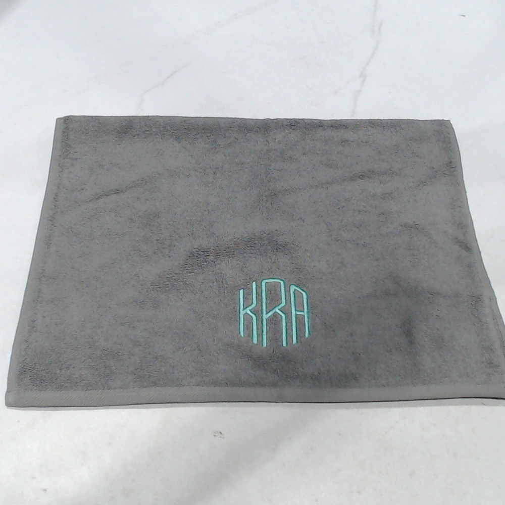 BLOOPER ACCESSORY: Monogrammed Hand Towel