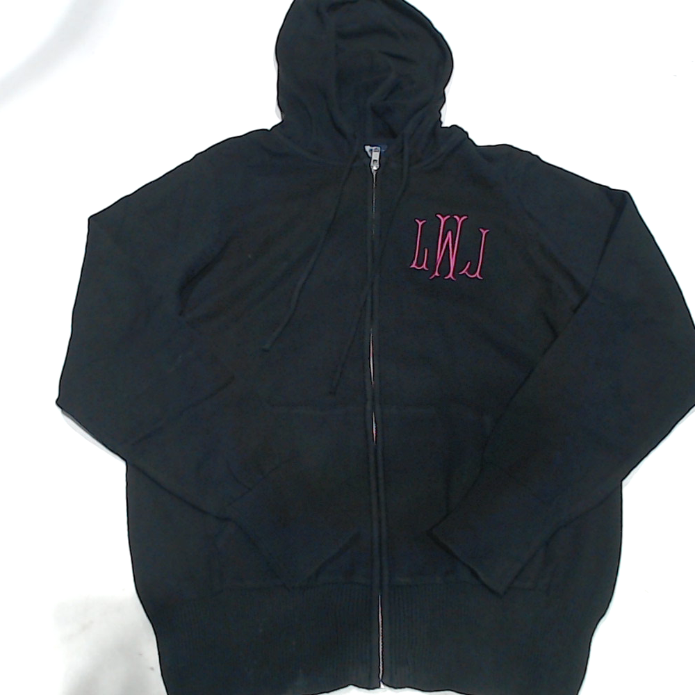 BLOOPER CLOTHING: Monogrammed Knit Sweater Jacket