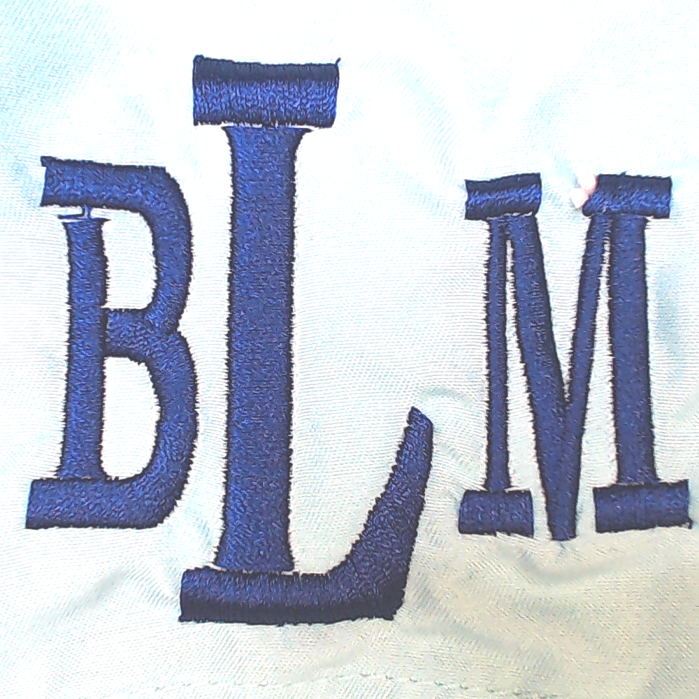 BLOOPER KIDS: Monogrammed Boys Swim Trunks