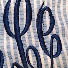 BLOOPER SWIM: Monogrammed Nantucket Cover Up