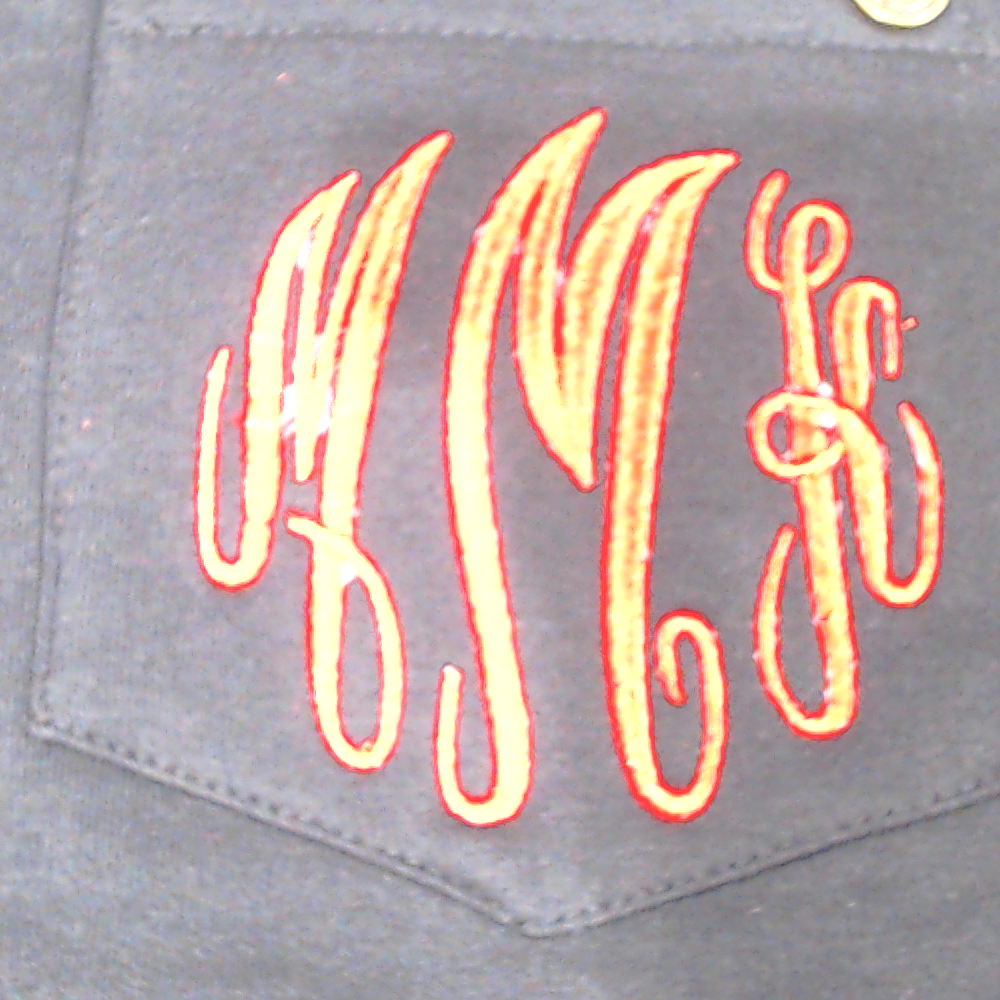 BLOOPER CLOTHING: Monogrammed Crewneck Sweatshirt