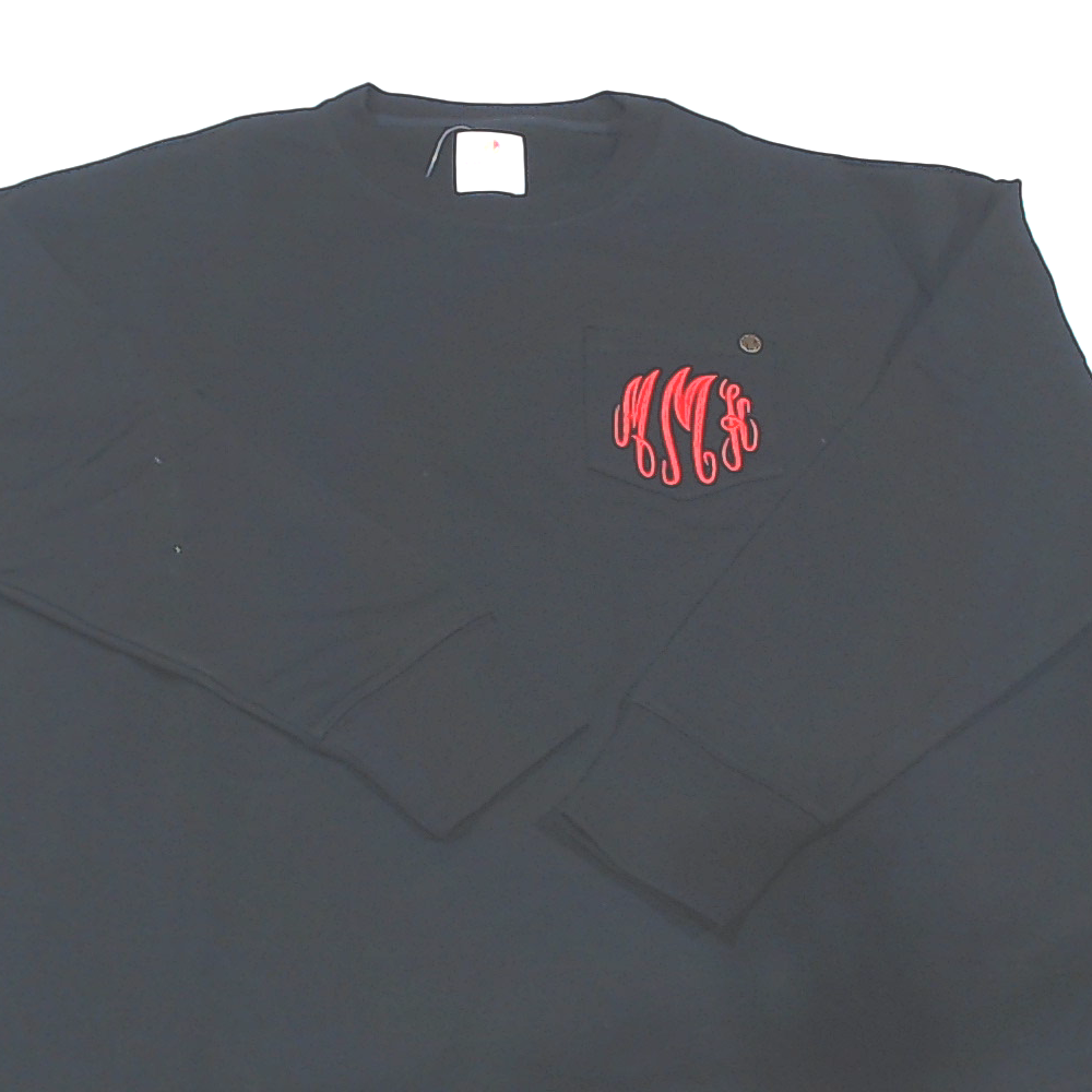 BLOOPER CLOTHING: Monogrammed Crewneck Sweatshirt