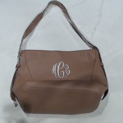 BLOOPER BAG: Monogrammed Bucket Bag