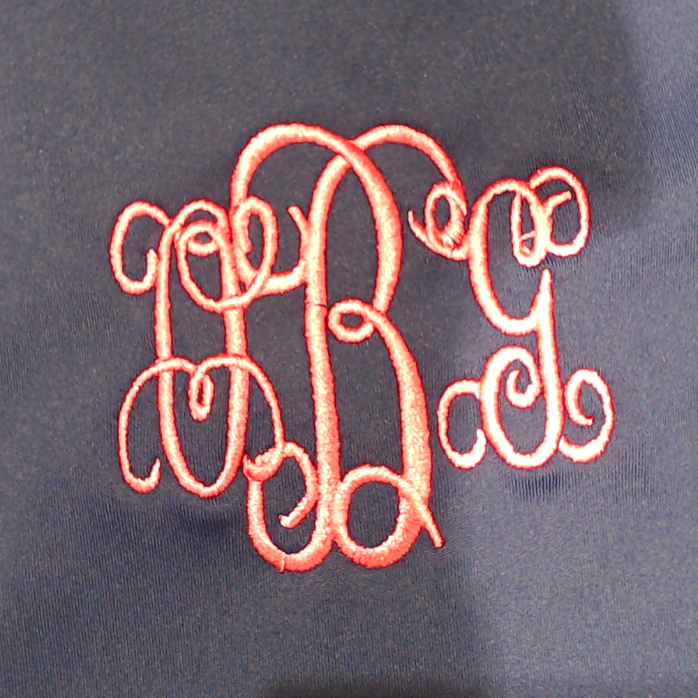 BLOOPER KIDS Monogrammed Girls Scallop Dress