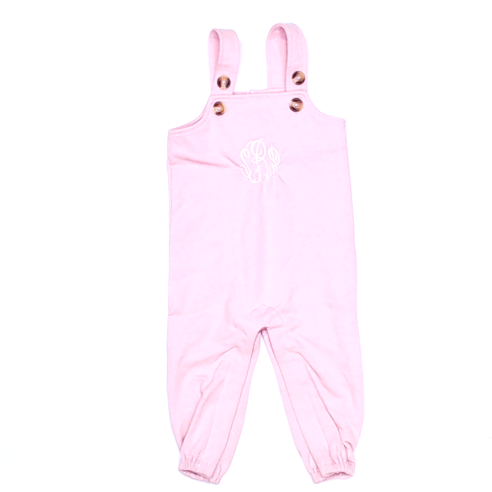 BLOOPER KIDS: Monogrammed Kids Overalls