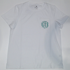 BLOOPER CLOTHING: Monogrammed Pocket T-Shirt