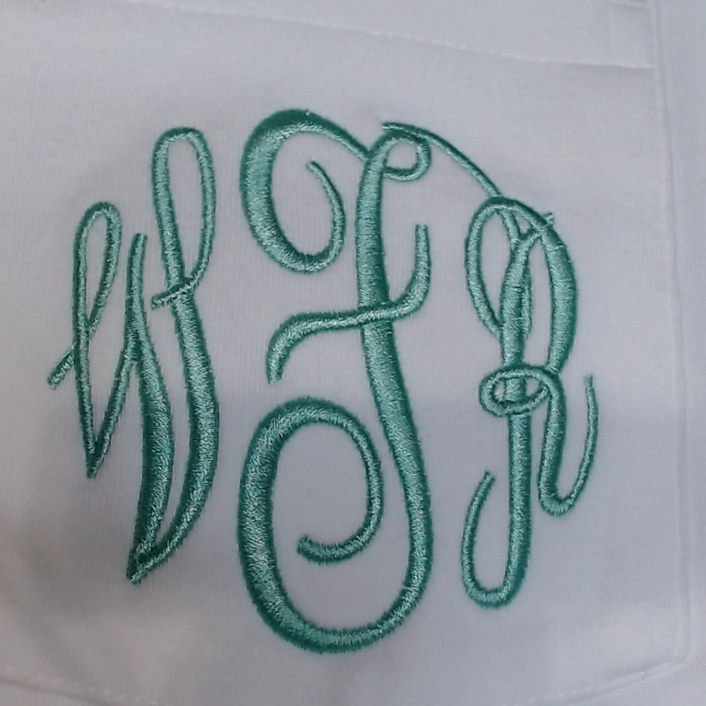 BLOOPER CLOTHING: Monogrammed Pocket T-Shirt