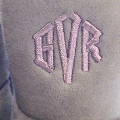 BLOOPER KIDS: Monogrammed Baby Booties