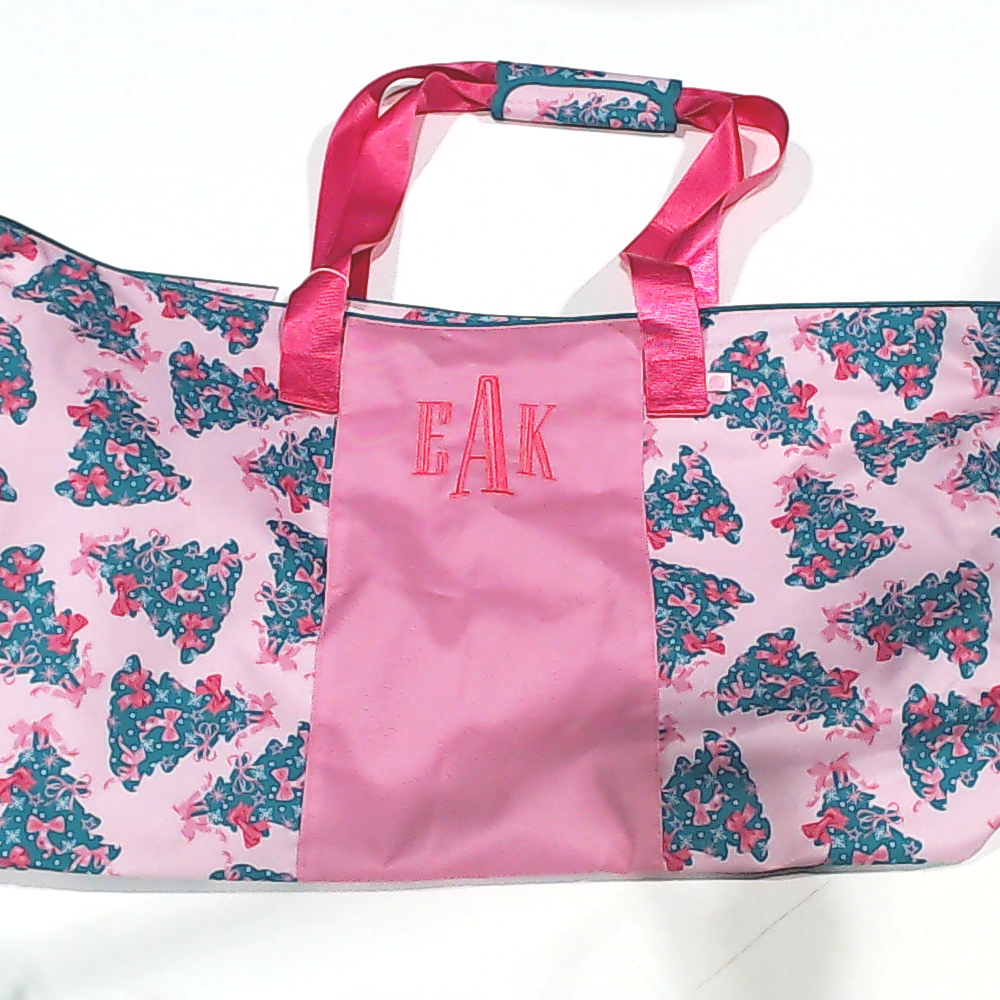 BLOOPER BAG: Monogrammed Extra Large Tote Bag