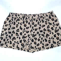 BLOOPER CLOTHING: Monogrammed Leopard Shorts