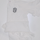 BLOOPER SWIM: Monogrammed Ruffle Cover Up