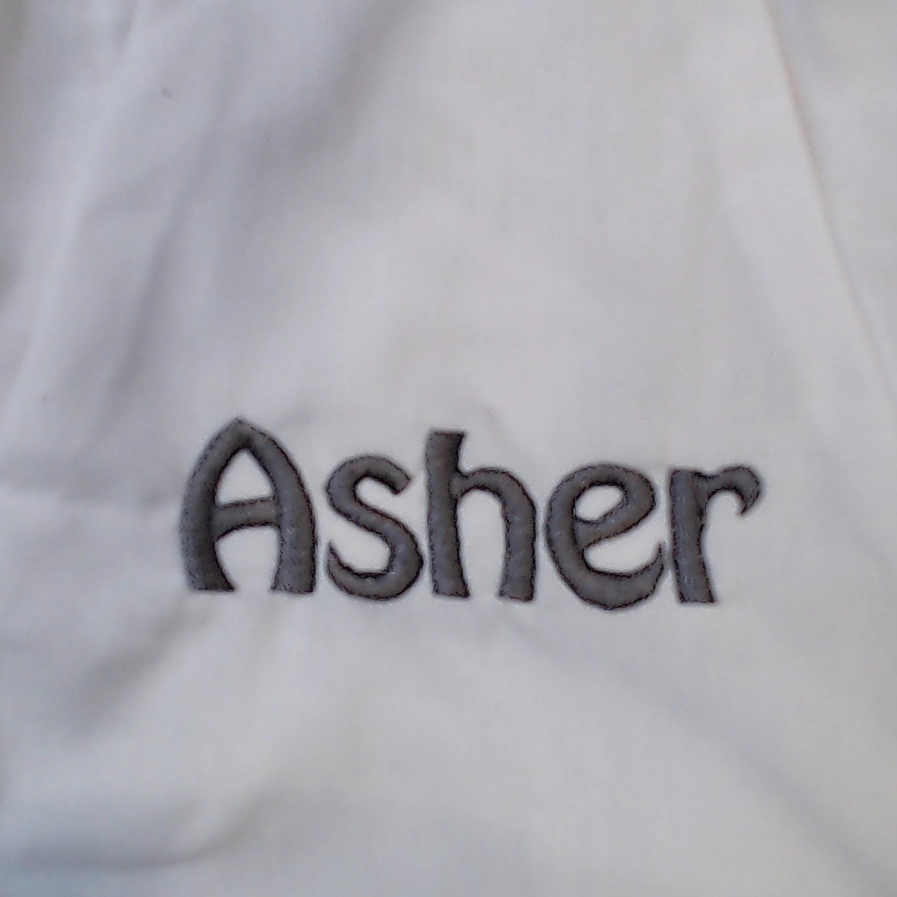 BLOOPER KIDS: Monogrammed White Eyelet Baby Bloomers