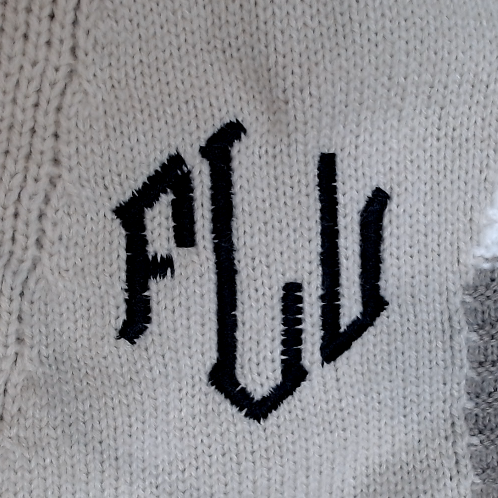 BLOOPER CLOTHING: Monogrammed Audrey Cardigan