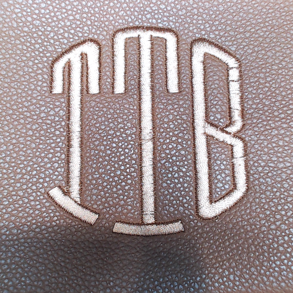 BLOOPER BAG: Monogrammed Satchel Crossbody